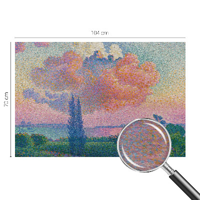 Vlies-Fototapete mit einem farbenfrohen Landschaftsmotiv