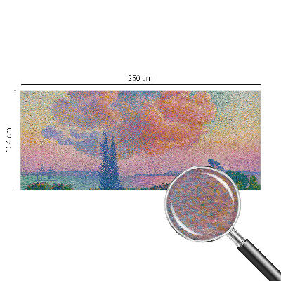 Vlies-Fototapete mit einem farbenfrohen Landschaftsmotiv
