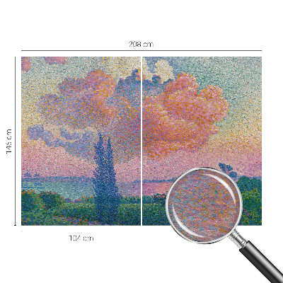 Vlies-Fototapete mit einem farbenfrohen Landschaftsmotiv