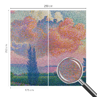 Vlies-Fototapete mit einem farbenfrohen Landschaftsmotiv