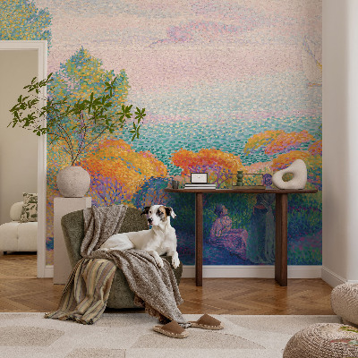 Fototapete fürs Wohnzimmer mit einer Küstenlandschaft