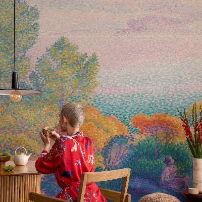 Fototapete fürs Wohnzimmer mit einer Küstenlandschaft