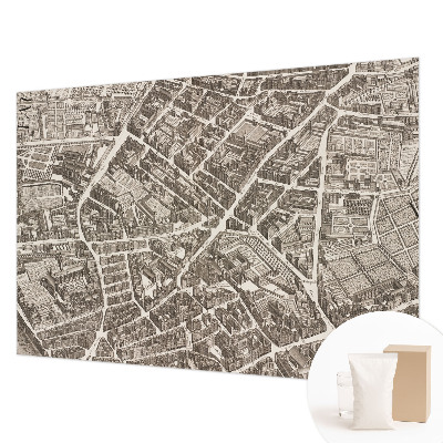Motivtapete aus Vlies mit dem Motiv „Stadtlabyrinth“
