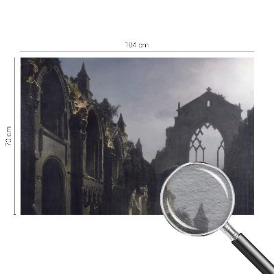 Vlies-Fototapete fürs Wohnzimmer gotische Ruinen