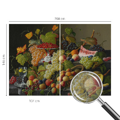 Vliestapete fürs Wohnzimmer Fruchtzusammensetzung