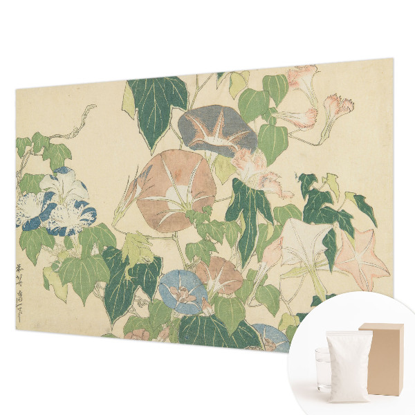 Vliestapete fürs Schlafzimmer mit floralem Motiv in eleganter Optik