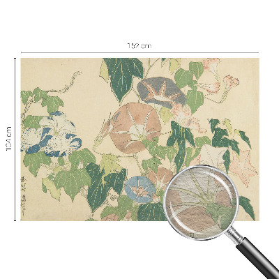 Vliestapete fürs Schlafzimmer Florale Eleganz