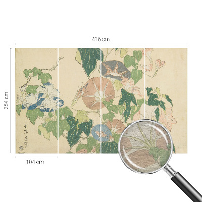 Vliestapete fürs Schlafzimmer Florale Eleganz