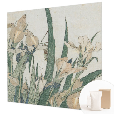 Bedruckte Vlies-Fototapete Zarte Schwertlilien