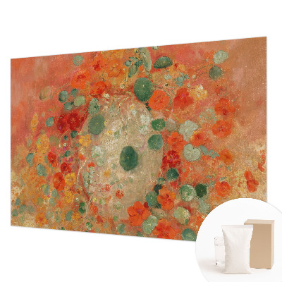 Bildtapete mit abstraktem Blumenmuster