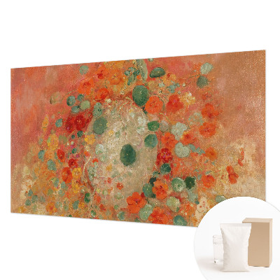 Bildtapete mit abstraktem Blumenmuster