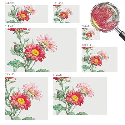 Motivtapete Zarte Blüten