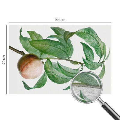 Fototapete nach Maß Reifer Pfirsich