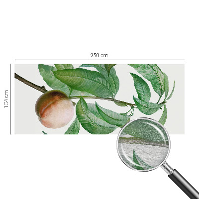 Fototapete nach Maß Reifer Pfirsich