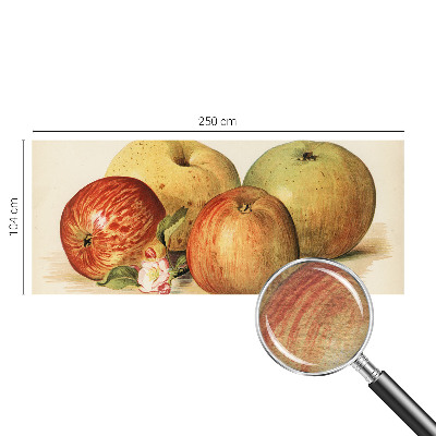 Bedruckte Vlies-Fototapete mit Apfelblütenmuster