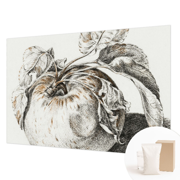 Wand-Fototapete Apfelblätter