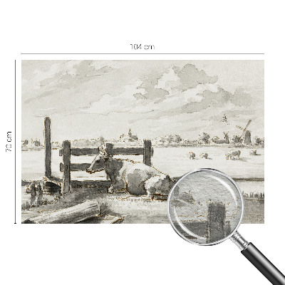 Motivtapete aus Vlies Ländliche Idylle