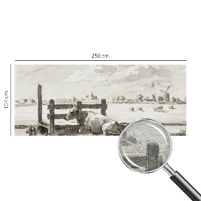 Motivtapete aus Vlies Ländliche Idylle