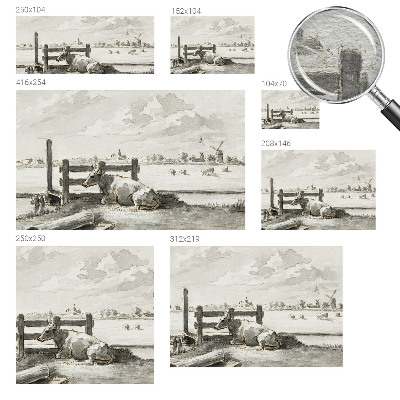 Motivtapete aus Vlies Ländliche Idylle