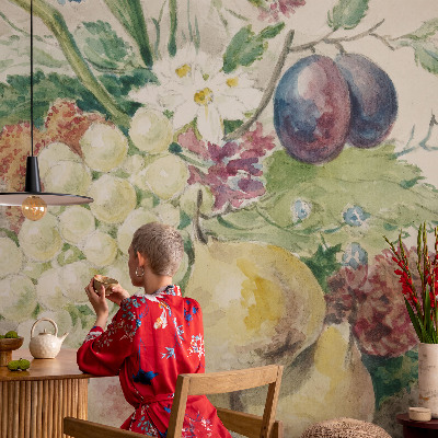 Fototapete nach Maß Blüten und Früchte