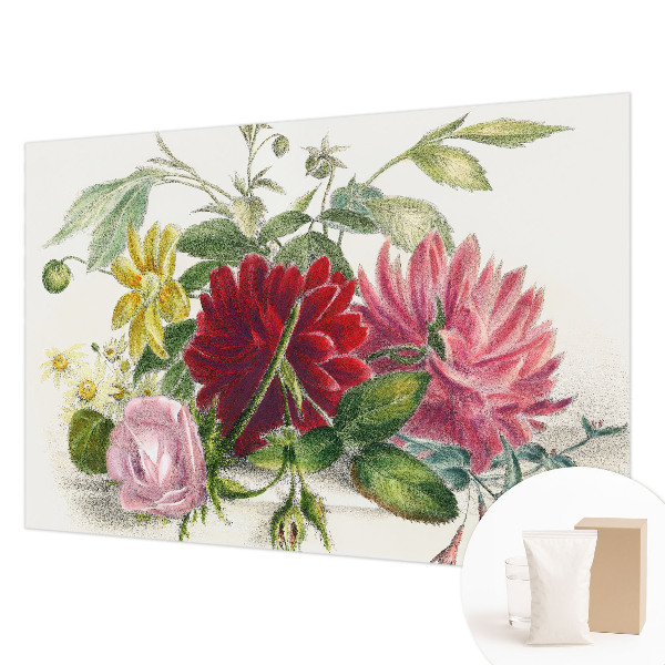 Vlies-Fototapete mit einem Motiv eines Blumenstraußes