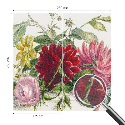 Vlies-Fototapete mit einem Motiv eines Blumenstraußes