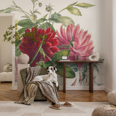 Vlies-Fototapete mit einem Motiv eines Blumenstraußes