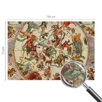 Fototapete fürs Kinderzimmer Sternenkompositionen