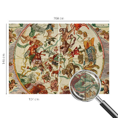 Fototapete fürs Kinderzimmer Sternenkompositionen