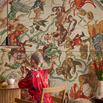 Fototapete fürs Kinderzimmer Sternenkompositionen