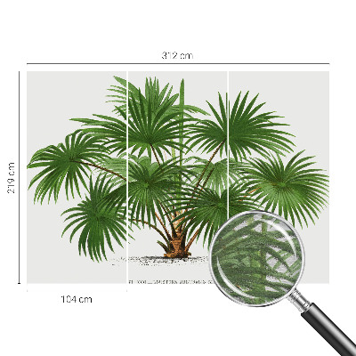 Fototapete aus Vlies mit exotischem Muster