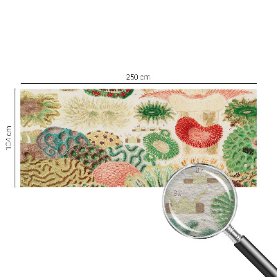 Vlies-Fototapete fürs Schlafzimmer Organische Formen