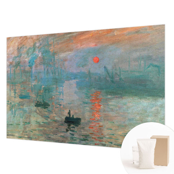 Vliestapete fürs Wohnzimmer mit einer Hafenlandschaft als Motiv