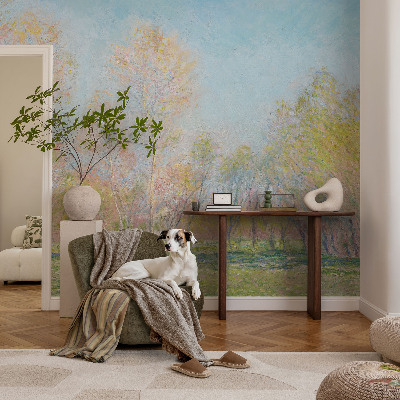 Vliestapete fürs Schlafzimmer mit dem Motiv „Spring Park“