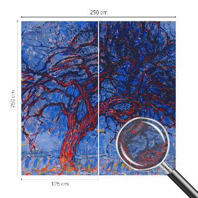 Bildtapete Flammenbaum