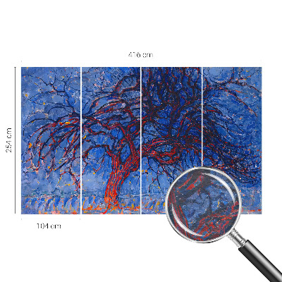 Bildtapete Flammenbaum