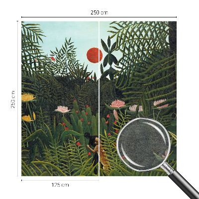 Moderne Vlies-Fototapete mit exotischer Landschaft als Motiv