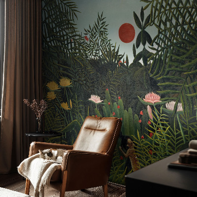 Moderne Vlies-Fototapete mit exotischer Landschaft als Motiv