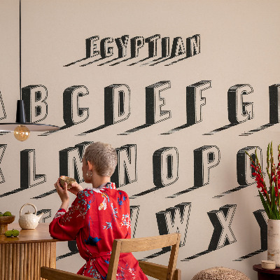 Wandfototapete mit Vintage-Flair