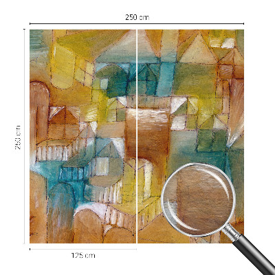 Fototapete mit geometrischen Strukturen