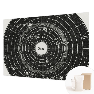 Vlies-Fototapete Kosmisches Diagramm