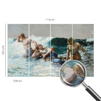 Vlies-Fototapete fürs Wohnzimmer mit Motiv eines Seekriegs