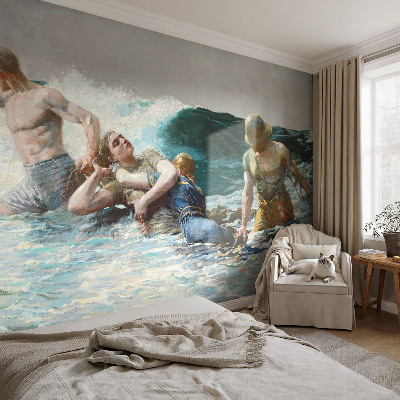 Vlies-Fototapete fürs Wohnzimmer mit Motiv eines Seekriegs