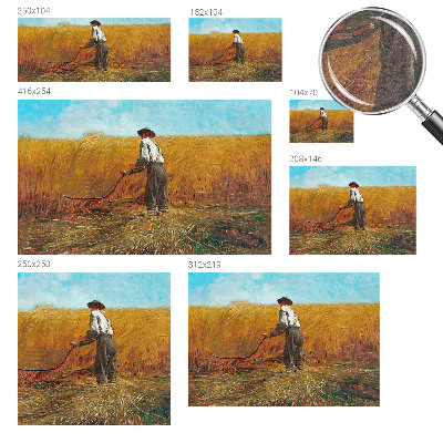 Vlies-Fototapete fürs Kinderzimmer Ernte in der Sonne