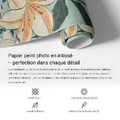 Vliestapete fürs Wohnzimmer mit herbstlichem Panorama-Motiv