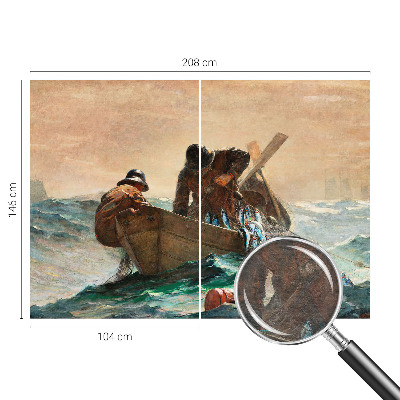 Moderne Vlies-Fototapete mit See-Motiv für ein maritimes Ambiente