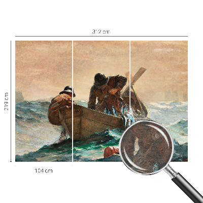 Moderne Vlies-Fototapete mit See-Motiv für ein maritimes Ambiente