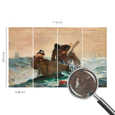 Moderne Vlies-Fototapete mit See-Motiv für ein maritimes Ambiente