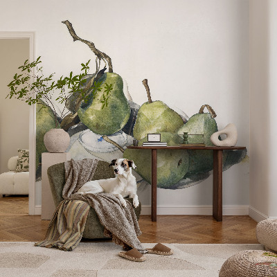 Bildtapete Aquarellbirnen