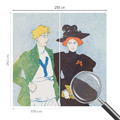 Fototapete nach Maß Retro-Stil